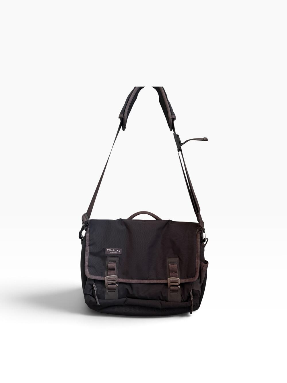 Timbuk2 Commute Large Laptop Messenger Bag Black TSA Travel Shoulder Bag